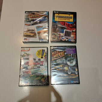 4x CD hra na PC športová