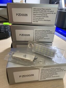 Led osvetlenia ŠPZ VW Caddy Transporter Golf Passat