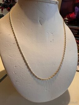 zlata ručne pilovana retiazka 14kt zlato