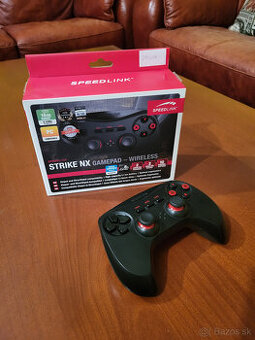 Bezdrôtový gamepad Speedlink Strike NX – PC