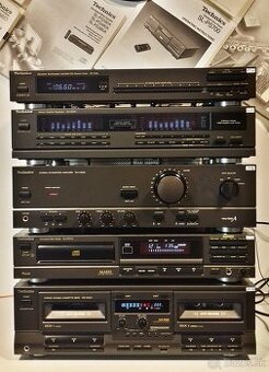 Zostava TECHNICS tuner, equalizer, zosilnovac, CD, deck= B01