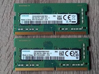 16GB KIT Samsung DDR4 2666MHz CL17 M471A1K43CB1-CTD