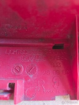 Audi A4 zadne svetlá