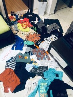 Mrhá balík oblečenia,veľkosť 2-3 roky