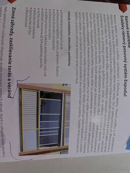 Balkónové zasklenie,okna