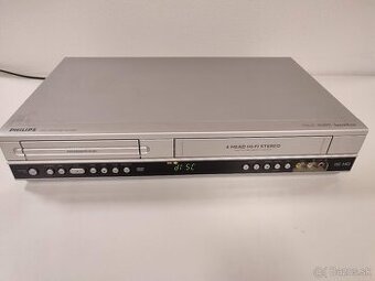 VHS Prehrávač a Rekordér + DVD Prehrávač Philips DVP3350V