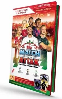 Adventný kalendár Topps UCC Match Attax 2025/26