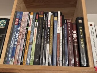 Knihy v anglictine o vyrobe nabytku a klasickych americkych