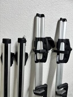 Thule priecniky a 2x stresny nosic na bicykle