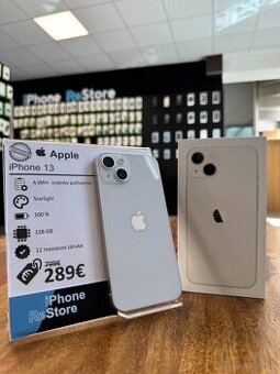 ZÁRUKA 1 ROK |  iPhone 13 128GB Starlight