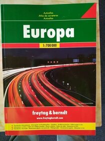 700 stranový Autoatlas Europa  autorov freytag ,berndt - 1