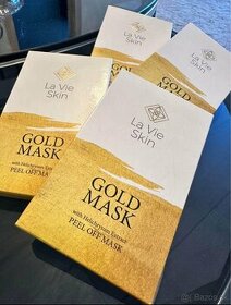 Gold maska na tvar s 24k zlatom