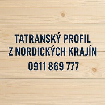 Tatranský obklad, dlážkovica z nordických krajín