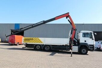 MAN TGS 26.440 LL-6x2–Valník+HR-Palfinger PK 22002–EURO 6