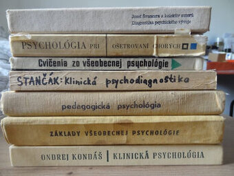 Predám:knihy z oblasti Psychológia-psychologie
