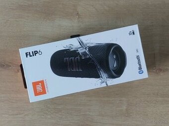 JBL flip 6, čierny ,nový, nerozbalený,
