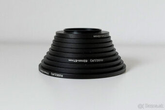 Predám kovové redukčné krúžky 37 - 82mm (9ks)