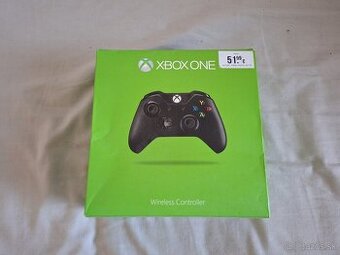 XBOX One bezkáblový ovládač čierny - 1
