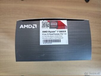 Rezervovaný - Predám procesor Ryzen 7 5800X