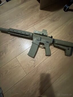 Predám airsoftku m14 delta armory+scope
