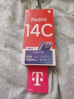 Predám 2 kusy Mobilný telefón Xiaomi Redmi 14C 4 GB / 128 GB
