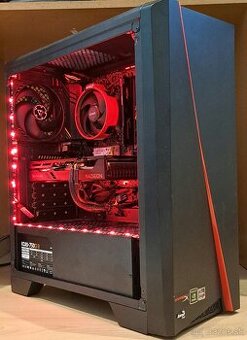 Predám herný počítač Ryzen 5 5500, RX6650XT