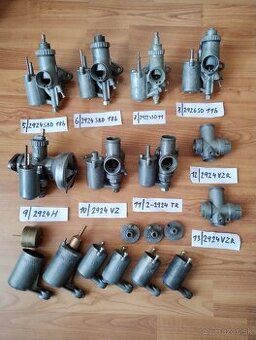 Karburátory Pérák, kývačka, panelka, californian, skůtr, atd - 1