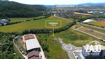 Investičný pozemok určený na priemyselnú výstavbu,N. Dubnica