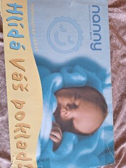 Monitor dychu Nanny +lehatko na kupanie +mantinel mamo tato