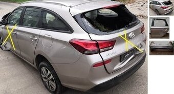 Hyundai i30 III CW 2020 predám Dvere ľavé zadné Zadný nárazn