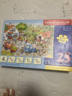 rôzne puzzle a hračky