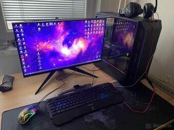 Herný počítač 2070 Super + 240 Hz monitor