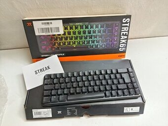 Kompaktná herná klávesnica Fnatics Streak65 RGB 90€