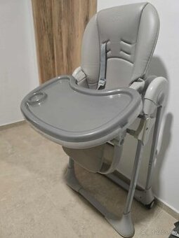 KINDERKRAFT Stolička jedálenská Yummy Grey