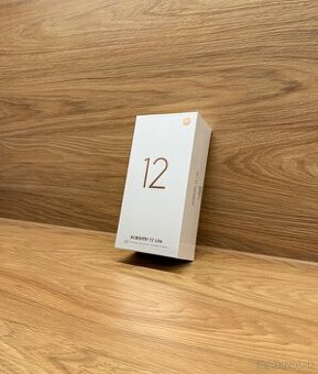Xiaomi 12 Lite 8GB / 128GB Black - nerozbalený