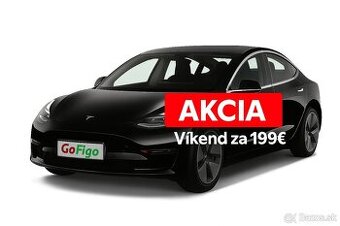 Tesla Model 3 prenájom