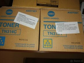 Toner modý, žltý toner  Minolta  C353 /TN314C