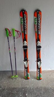 Detské lyže, zn. Blizzard, 110cm + palicky 85cm