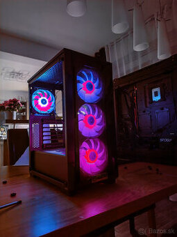 🔥 skrinka Alza ARGB + fanhub | ATX/mATX | komplet osadená