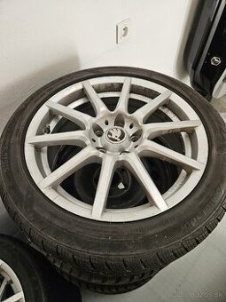 Predam zimne kolesa r17 225/45 et40 5x112