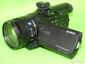 Sony FDR-AX100E – 4K videokamera, super stav, profi kvalita