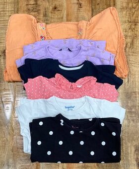 Tuniky,croptot,tričká s krátkym rukávom 3-4roky/98-104cm