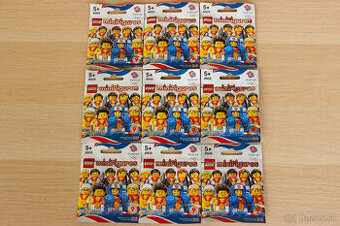 LEGO 8909 minifigurky Team GB - kompletní série