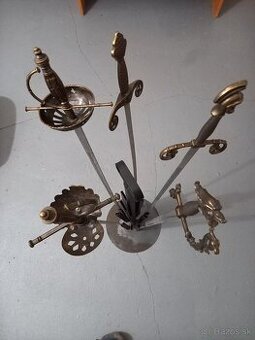 Sada šablí 5ks zo stojanom