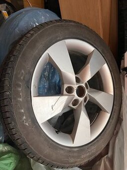 1ks orig.. disk Škoda NIVALIS 5X112 R17 + pneu 225/50/R17