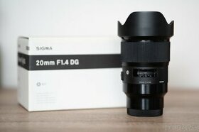 Sigma 20mm f1,4 e-mount