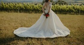 Princeznovské svadobné šaty - 1