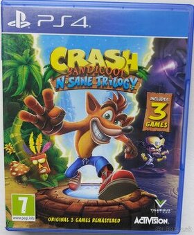 Crash bandicoot n. sane trilogy PS4