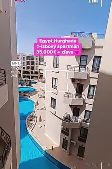 Egypt - 1-izbový apartmán od Slováka