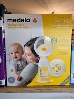 Predám 2-FÁZOVÚ ELEKTRICKÚ ODSÁVAČKU MLIEKA Medela Swing Fle